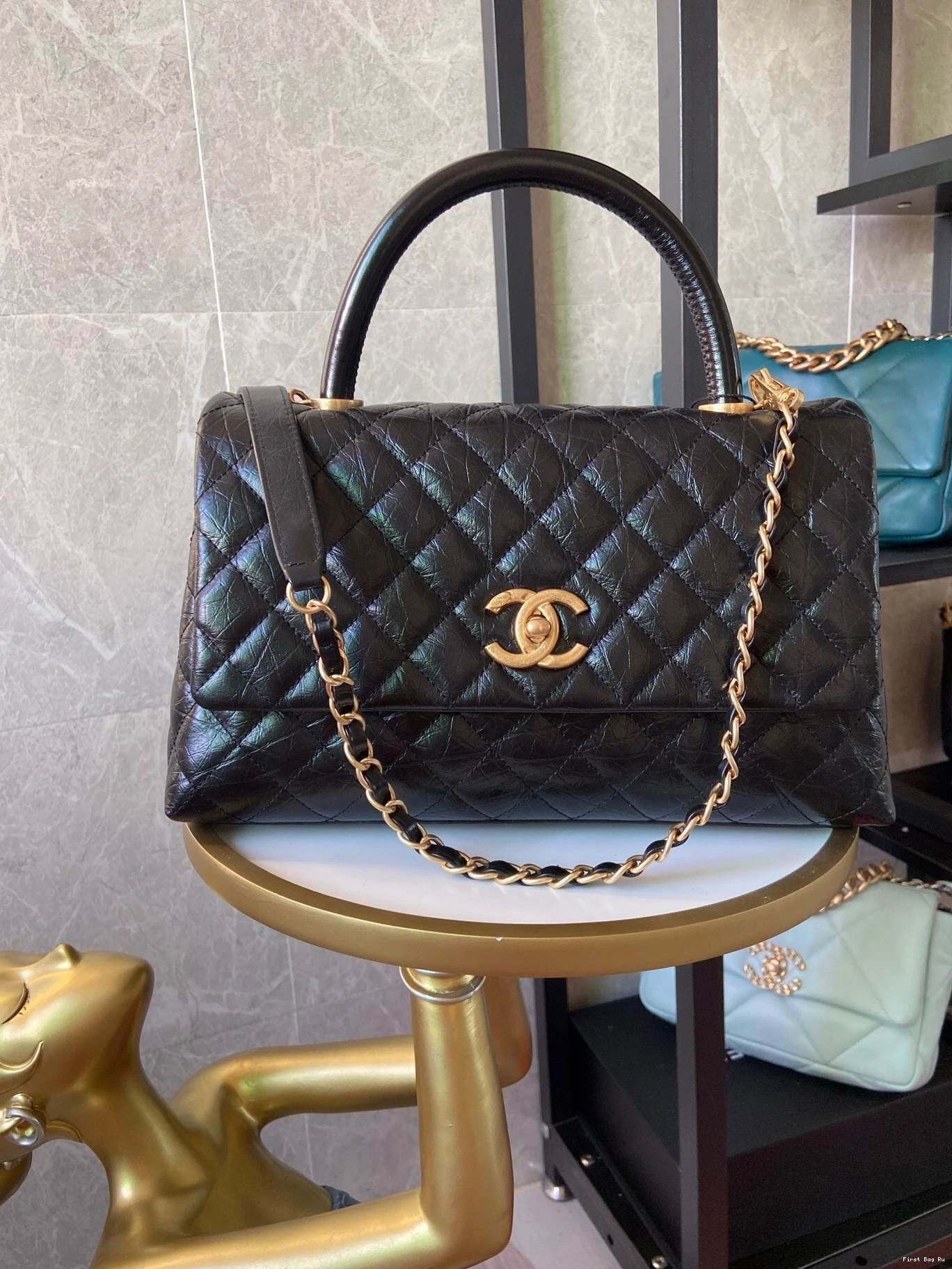 First Bag Ru COCO HANDLE BAG CHANEL 0816
